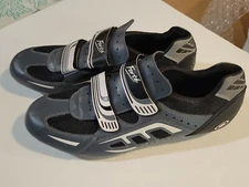 Forte' Road Bike Cycling Shoes CR200 Mens US 13.5/EU 48 Grey Black Training