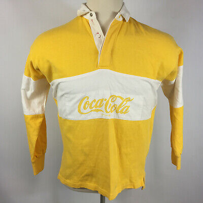 Vintage 80s 90s Coca Cola Coke Rugby Polo Surf Skate Shirt Vintage 80s 90s Coca Cola Coke Rugby Polo Surf Skate Shirt