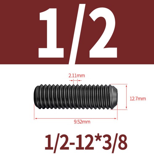 UNC / UNF / Inch Grub Screw Grade 12.9 Steel Set Screws - Picture 78 of 87