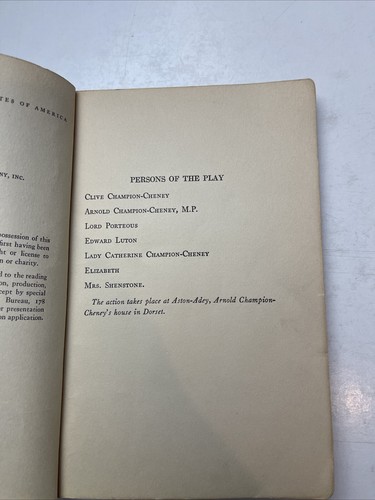 Somerset W. Maugham THE CIRCLE A Comedy in Three Acts PB - Picture 10 of 10