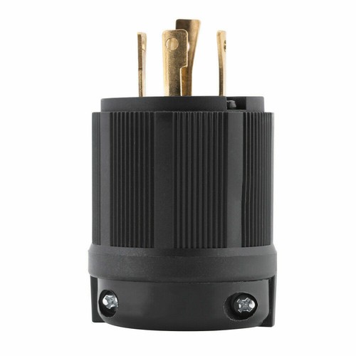 L14-30P 30A 14-30P Twist Locking Generator Male Plug Connector Copper 125V-250V - Picture 3 of 4