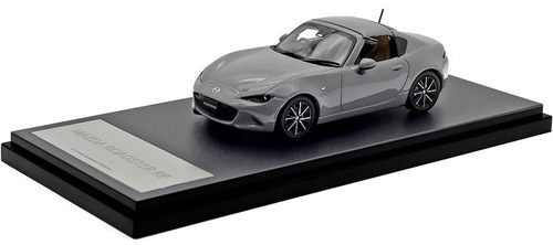 1:43 Hi-Story Mazda Roadster RF VS ND MX-5 2024 Aero Gray Metallic HS493AG Japan - Bild 1 von 5
