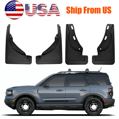 Splash Guard Mudguard Mud Flaps Guards Fenders For 21-2025 Ford Bronco Sport