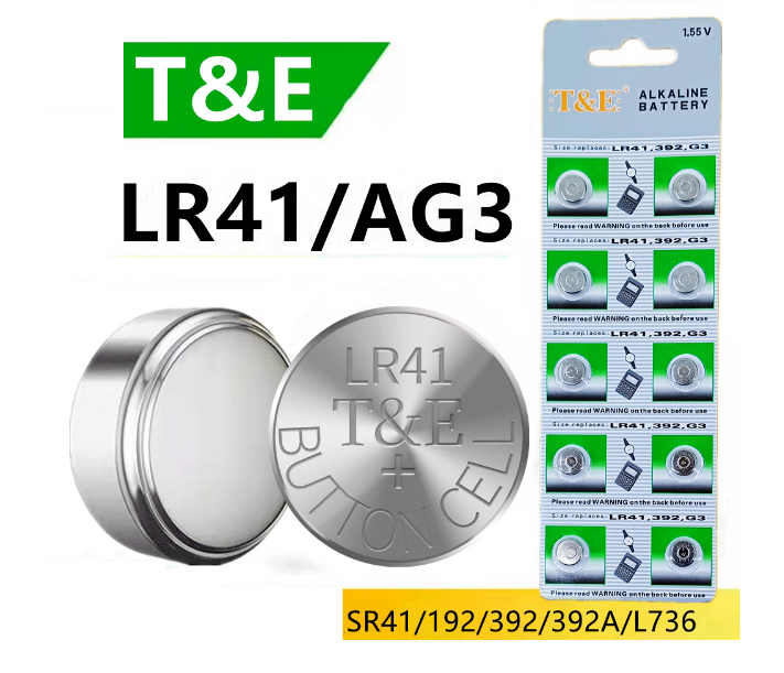 Pile Lr41 Pila A Bottone Duracell D392/D384 - 1.5V - Per Orologi - Foto 6