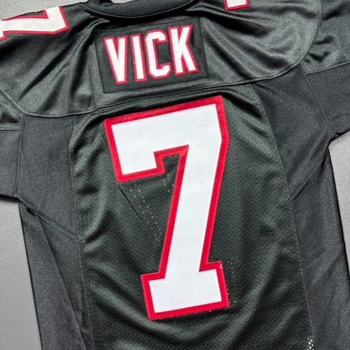 100% Authentic Michael Vick Mitchell & Ness 2002 Falcons Jersey Size 36 S Mens - Picture 7 of 7