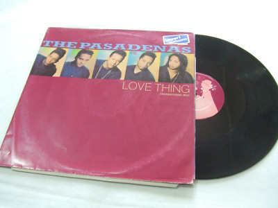 The Pasadenas    Love Thing (Inspirational Mix)-Disco 12'' MAXI SINGLE Vinile UK 