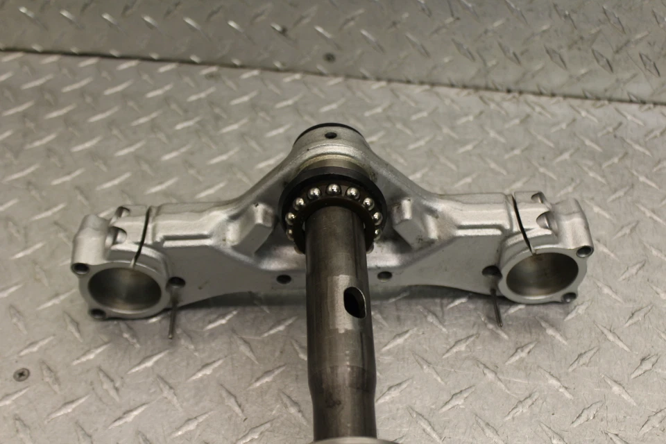 Yamaha V Star 1100 XVS1100 2007 horquillas delanteras personalizadas medianoche triple árbol vástago Foto 4 de 4