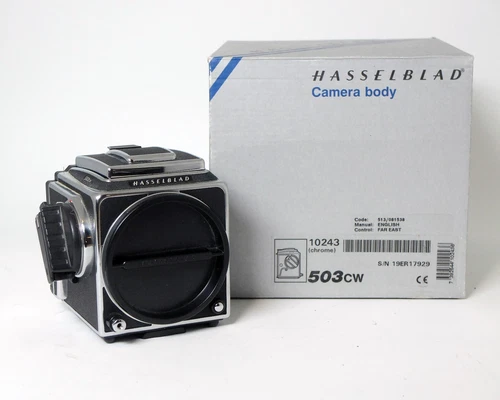 Hasselblad 503CW 503 CW Black Medium Format Film Camera No Focusing Screen