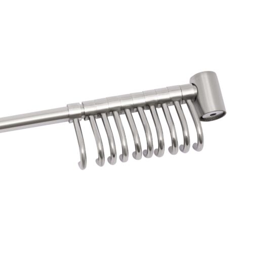 Kitchen Utensil Wall Rack Kitchen Rack Storage Rail Organizer Hanging Pot Rack - Bild 10 von 13