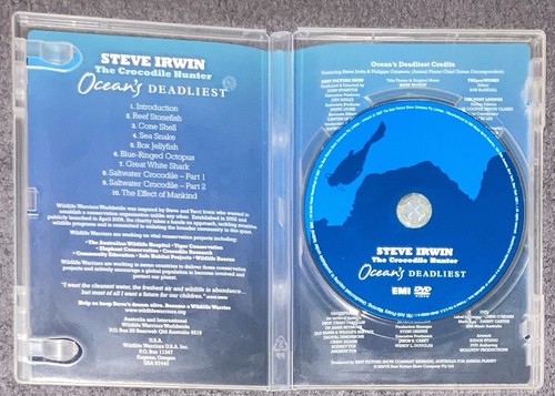 Steve Irwin: The Crocodile Hunter Ocean's Deadliest DVD Wildlife Warriors - Picture 2 of 3