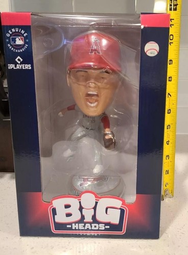 SHOHEI OHTANI LA ANGELS MLB BIGHEAD VARIANT BOBBLEHEAD #/72 ULTRA RARE NIB - Bild 6 von 7