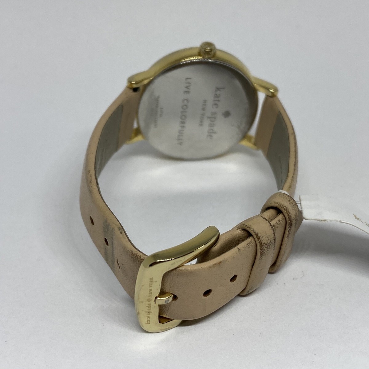 Kate Spade New York Metro 0073 Women\'s Beige Leather Analog Dial Watch MP646 Kate Spade New York Metro 0073 Women main image 2