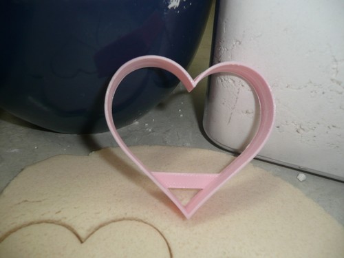 HEART SHAPE 3 INCH LOVE FRAME VALENTINE THEME COOKIE CUTTER MADE IN USA PR5125 - Bild 9 von 10