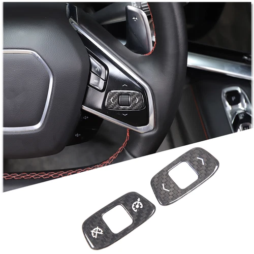 Real Dry Carbon Fiber Full Interior Dash Trim Cover Set Fits Corvette C8 2020-25 - Picture 24 of 113