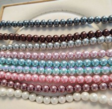 Wholesale Natural 8mm 10mm South Sea Shell Pearl Loose Beads AAA 15"