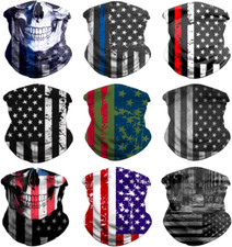 9 Pack Pasamontanas Calavera Balaclava Militar Mascara Para El Frio De Moto