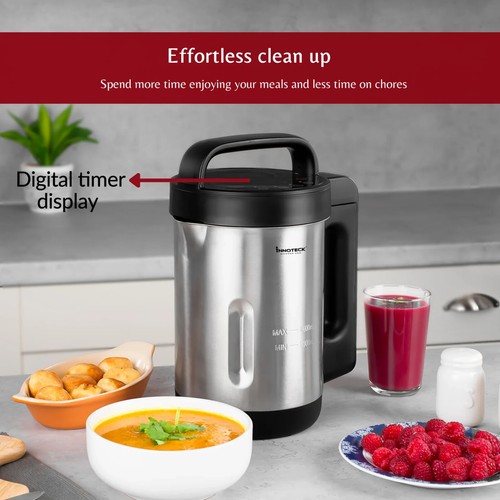 1.6L Soup Maker with 4 Modes and Digital Display - Picture 4 of 7