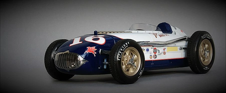 Race Car Indy Racing Formula 1 18Racer Grand Prix24Custom Built Metal12Model - Image 4 of 4