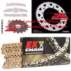 Yamaha YZ450F 2015 - 2018 JT BRAND SPROCKET AND GOLD EK SRO CHAIN KIT / SET