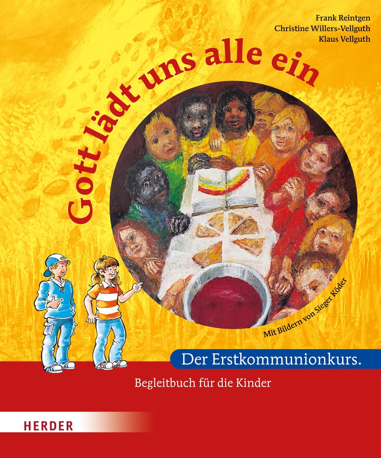 Thumbnail - Gott Lädt Uns Alle Ein | Der Erstkommunionkurs. Begleitbuch Für Die