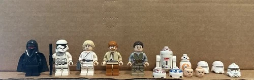 Lego Star Wars Minifigures And Accessories Assortment Lot