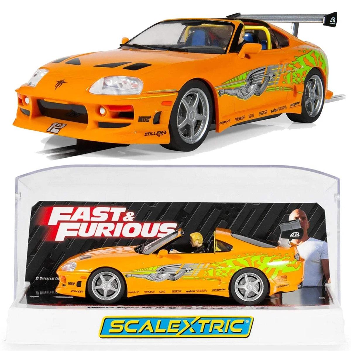 Scalextric C4591 Toyota Supra Brian O'Conner Fast & The Furious 1