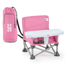 Bright Starts Pop 'N Sit Portable Booster, Indoor/Outdoor Use, Floor Seat with F