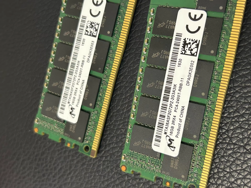 Micron CT16G4RFD424A 1x16GB 2400 PC4-19200 ECC RDIMM Memory MTA36ASF2G72PZ-2G3 - 第 3/8 張圖片