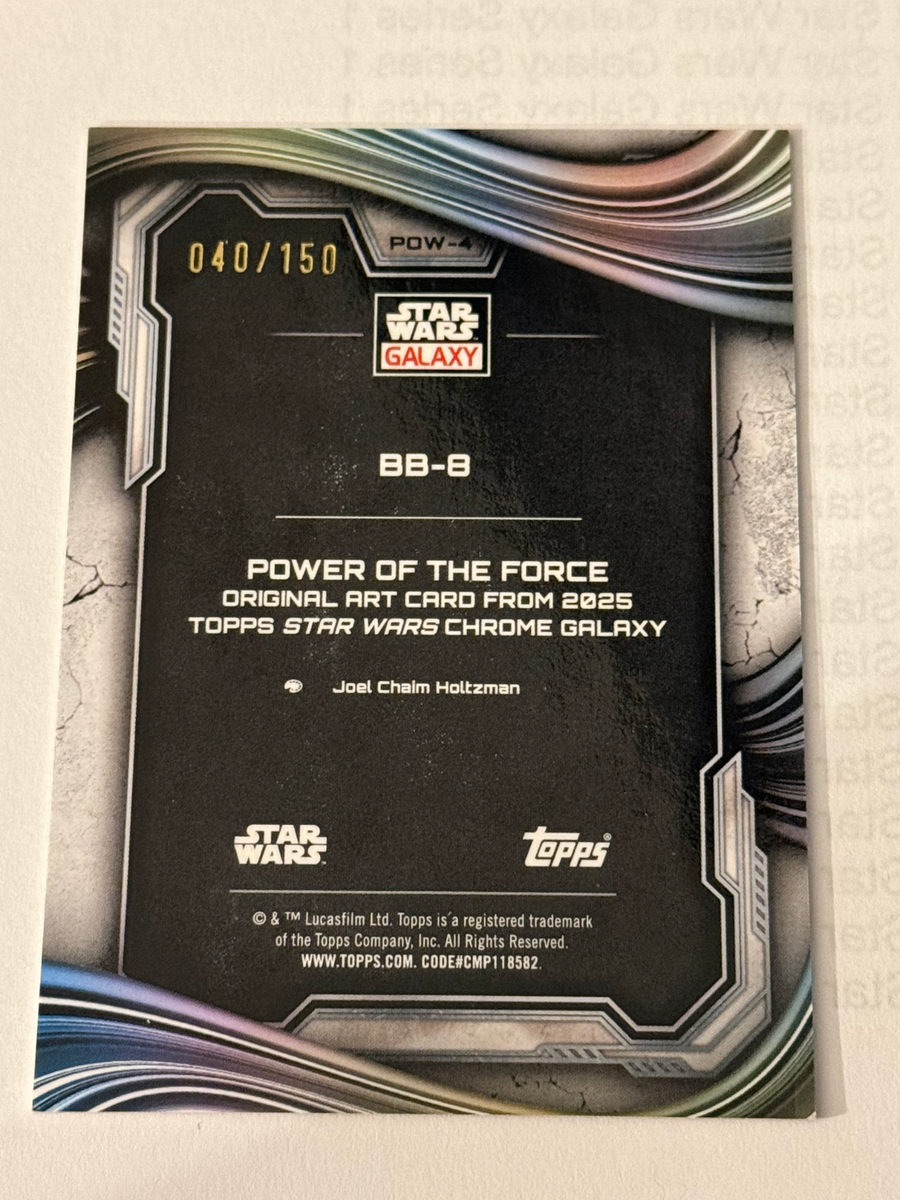 2025 Star Wars Galaxy BB-8 Power of the Force Atomic Refractor