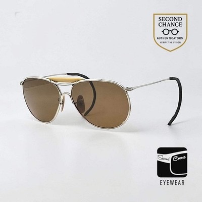 American Optical Vintage Cable Temple Aviator Sunglasses Unworn