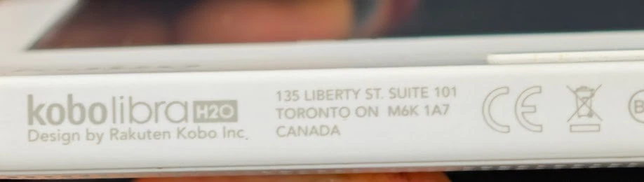 Kobo Libra H2O eReader - Für Ersatzteile Oder Reparatur, Funktioniert Nicht - Bild 3 von 4