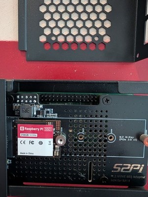 Raspberry Pi 5 8GB RAM Single Board Computer SC1112  Case SSD Hat  256 GB NVMe