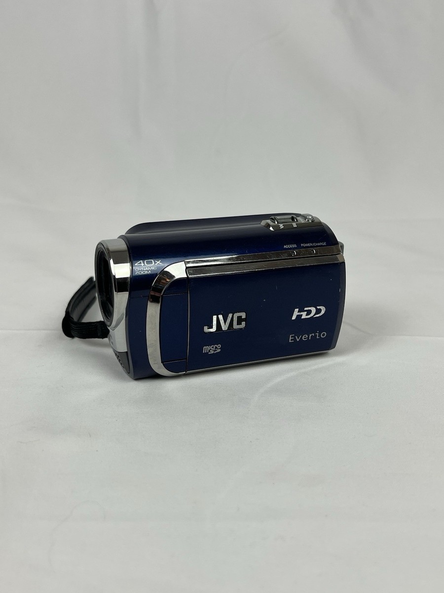 JVC Everio HDビデオカメラ 青 Amazon | JVCケンウッド ビクター ハードディスクビデオカメラ
