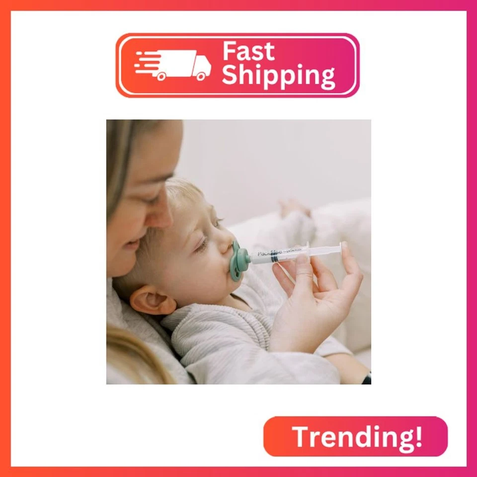 Dr. Brown's Chupete Pacidose y Dispensador Líquido de Medicina para Bebés con Sirina Oral Foto 2 de 2