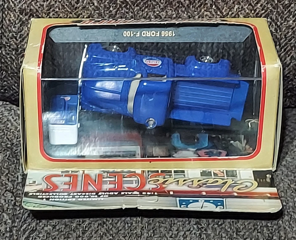 Camión Ford F-100 1956 Pepsi-Cola Classic Scenes con máquina de refrescos ~ NUEVO Foto 2 de 4