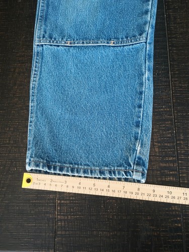 Vintage Dickies Denim Double Knee Carpenter Pants size 34x30 - Picture 13 of 15