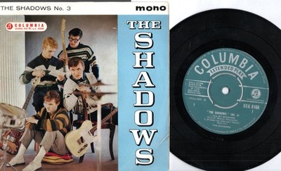 The Shadows - The Shadows No. 3 - 7'' EP UK - green label (1962)