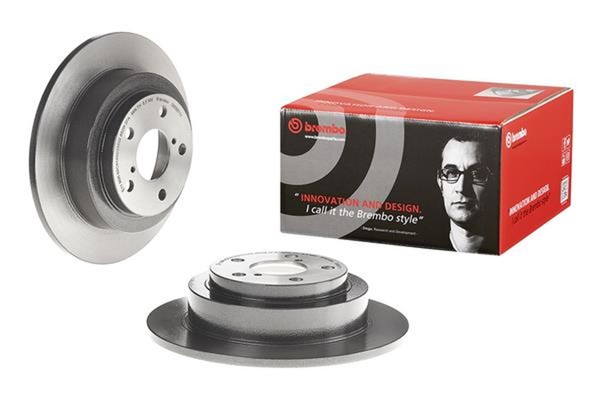 2X Brembo Bremsscheibe Prime Line - UV Coated 08.6897.11 FüR Forester Impreza GC-image