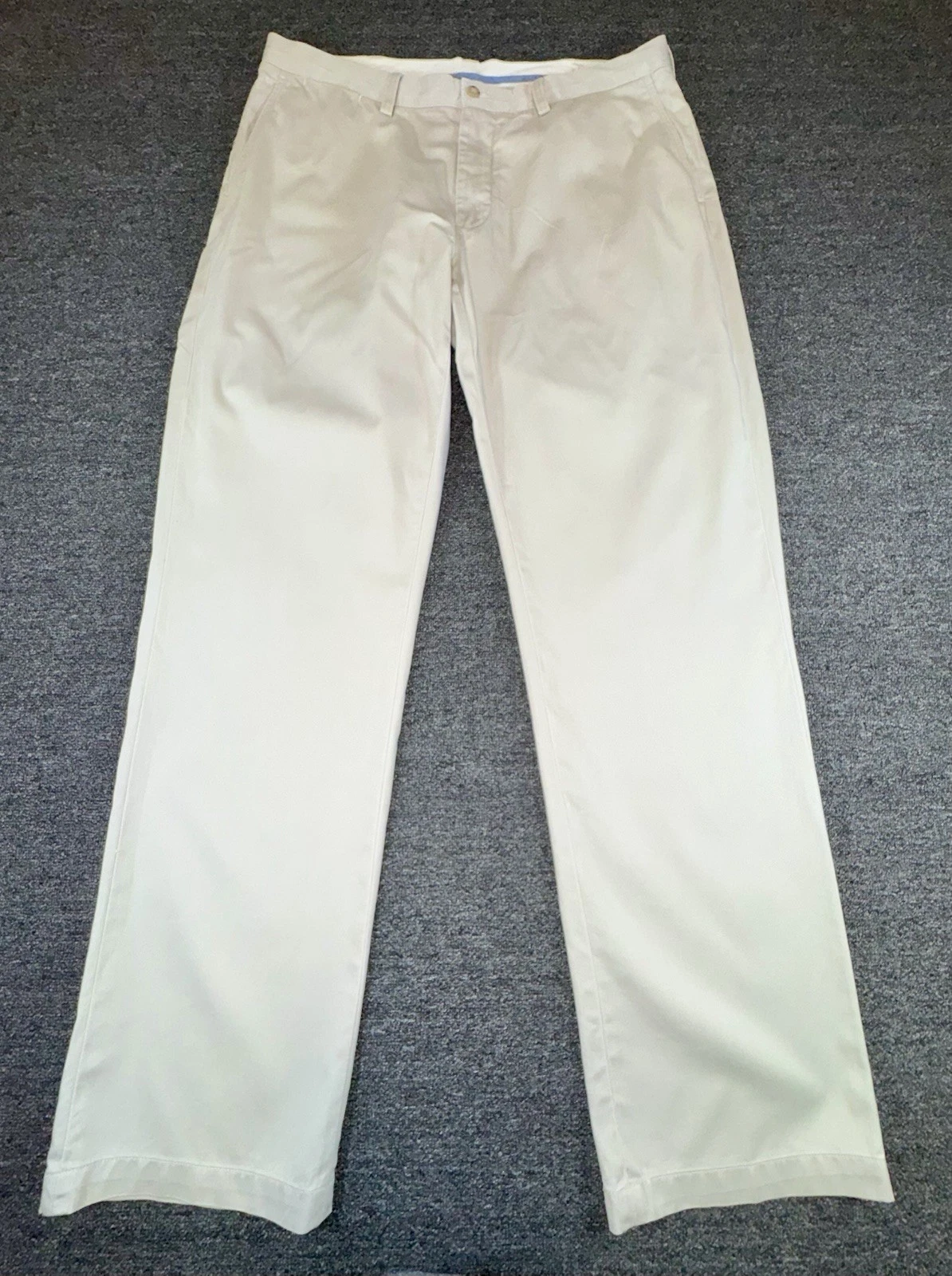 Polo Ralph Lauren Men’s 36/34 Khaki Relaxed Fit Chino Pants 100% Cotton