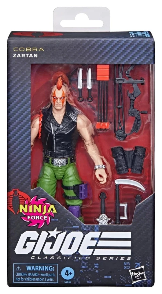 G.I joe Classified Series Ninja Force Cobra Zartan - Imagen 1 de 2