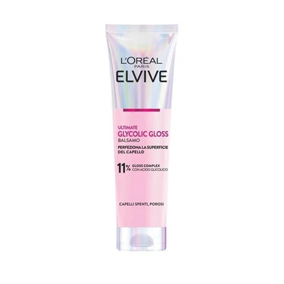 BALSAMO TRATTAMENTO GLYCOLIC GLOSS TRASFORMAZIONE LUMINOSITÀ ELVIVE L'ORÉAL PA - Photo 1/2
