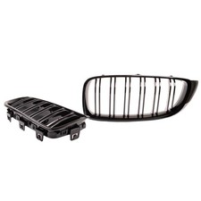 Set Doppelsteg K�hlergrill Schwarz Glanz Passend f�r BMW 4er F32 F33 F36 + M4 al
