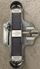 VINTAGE BRANNOCK DEVICE Foot Size Measurement Tool Shoe Store Syracuse NY