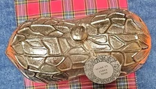 Peanut Dish With Lid Handcrafted In India Silver