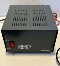 Vintage Tripp-Lite PR-10b Powerverter, 10 Amp  DC Power Supply. See Details.