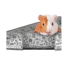 Paw Inspired Critter Box | Washable Guinea Pig Cage Liners with Rai... Fast Ship