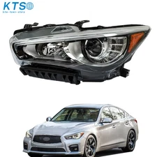 For 2014-2017 Infiniti Q50 Left Driver Side LED Headlight Projector Headlamp