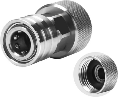 #ad Garden Hose to Pressure Washer Adapter 3 4” GHT 1 4” Quick Silver $9.11