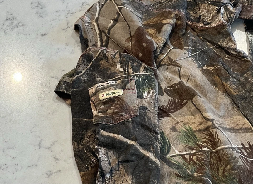 Camisa de caza Gander Mountain para mujer M Realtree camuflada manga larga Foto 4 de 4