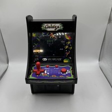My Arcade GALAGA Micro Player DGUNL-3222 Mini Retro Arcade 6 inch Tested Working